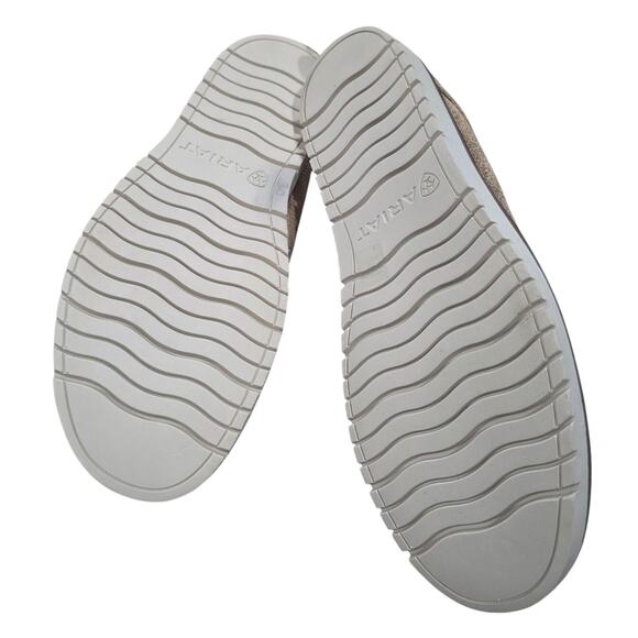 Ariat Women's Cruiser 360 Rose Gold Metallic Leather Slip-On Shoes size 8.5 BNWT - Picture 7 of 7